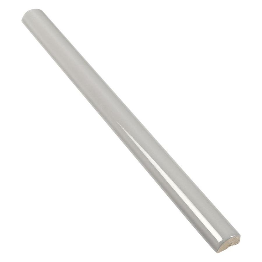 Boutique Ceramic Boutique White Liner 3/4-in x 12-in Glazed Ceramic Wall Tile - Super Arbor