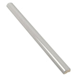 Boutique Ceramic Boutique White Liner 3/4-in x 12-in Glazed Ceramic Wall Tile - Super Arbor
