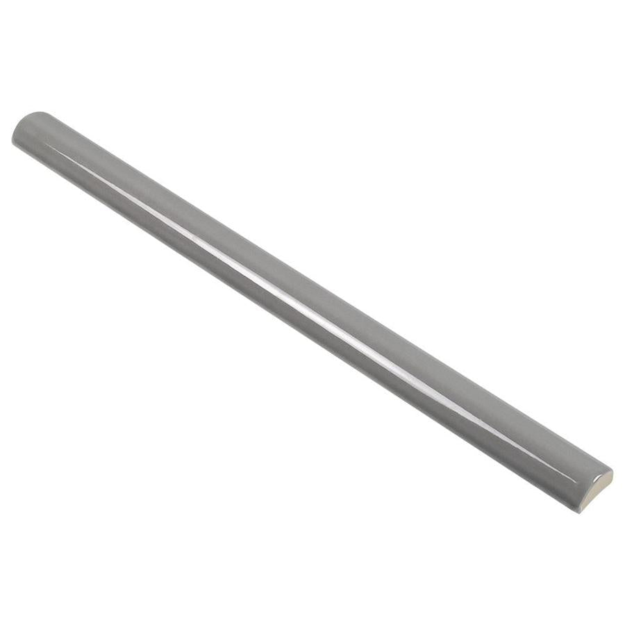 Boutique Ceramic Boutique White Liner 3/4-in x 12-in Glazed Ceramic Wall Tile - Super Arbor