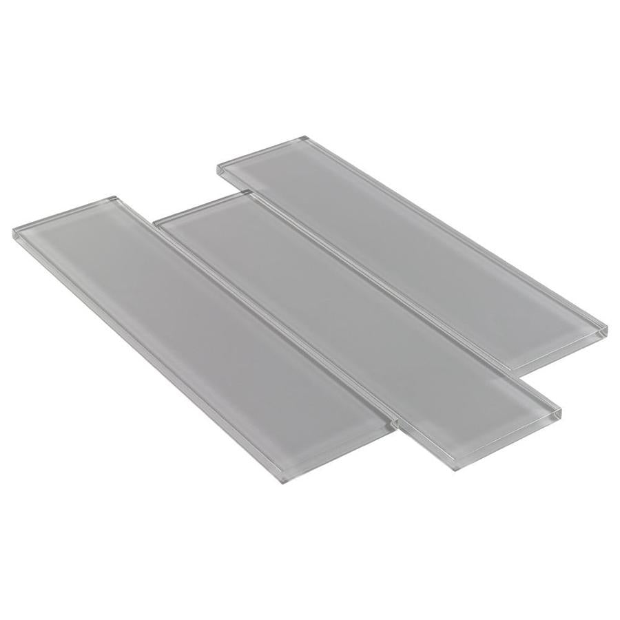 Elida Ceramica Beige 4-in x 8-in Glossy Glass Subway Wall Tile - Super Arbor