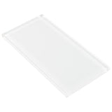 Elida Ceramica Gray 12-in x 12-in Glossy Glass Brick Subway Wall Tile - Super Arbor