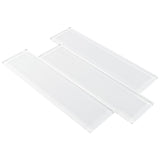 Elida Ceramica Gray 12-in x 12-in Glossy Glass Brick Subway Wall Tile - Super Arbor