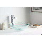 Etude Series Vessel Sink in Lustrous Clear - Super Arbor