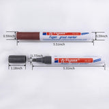 Grout Marker Grout Tile Pen Grout Restorer Pen Renew Marker with Replacement Nib for Tile Grout Lines Tile Wall Floor Bathrooms Kitchen