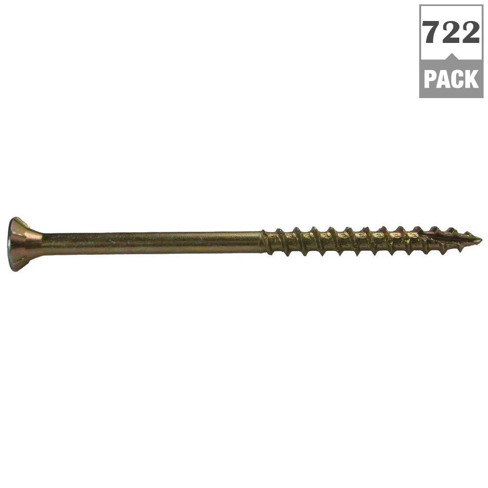 #9 x 3 in. Phillips Bugle-Head Construction Screw (10 lbs./Box)