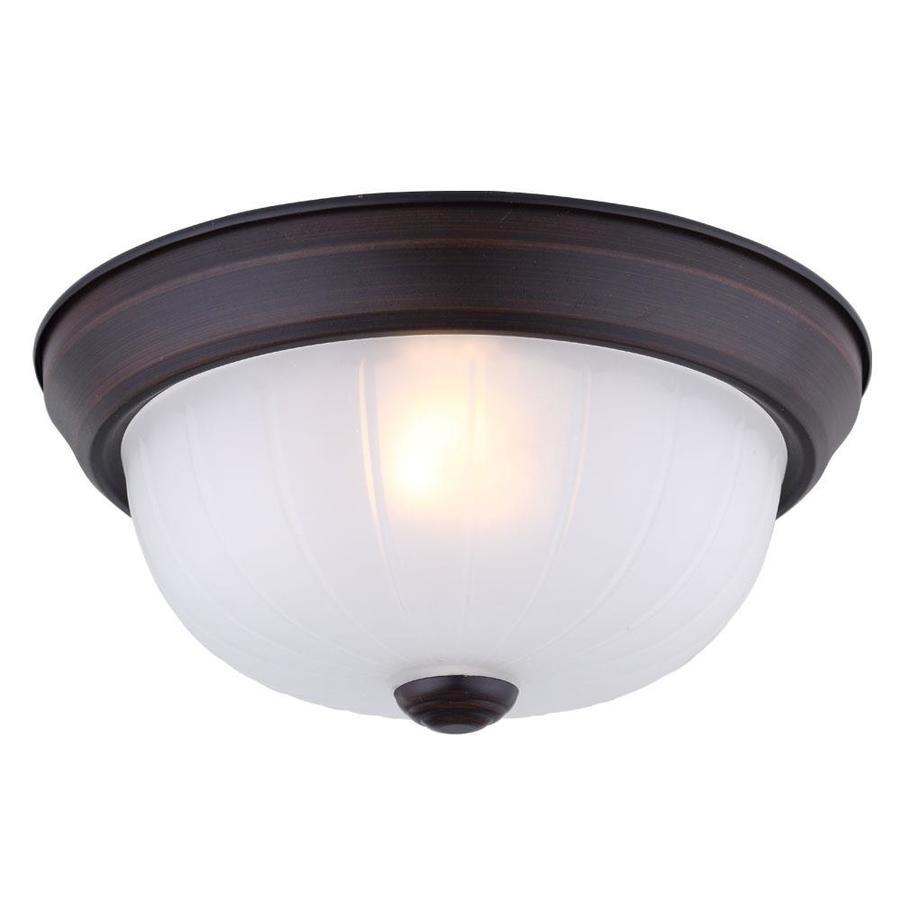 Project Source 6-Pack 10-in Painted Brushed Nickel Traditional Flush Mount Light - Super Arbor