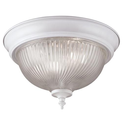 Project Source 11-in Painted Oil-Rubbed Bronze Traditional Flush Mount Light - Super Arbor