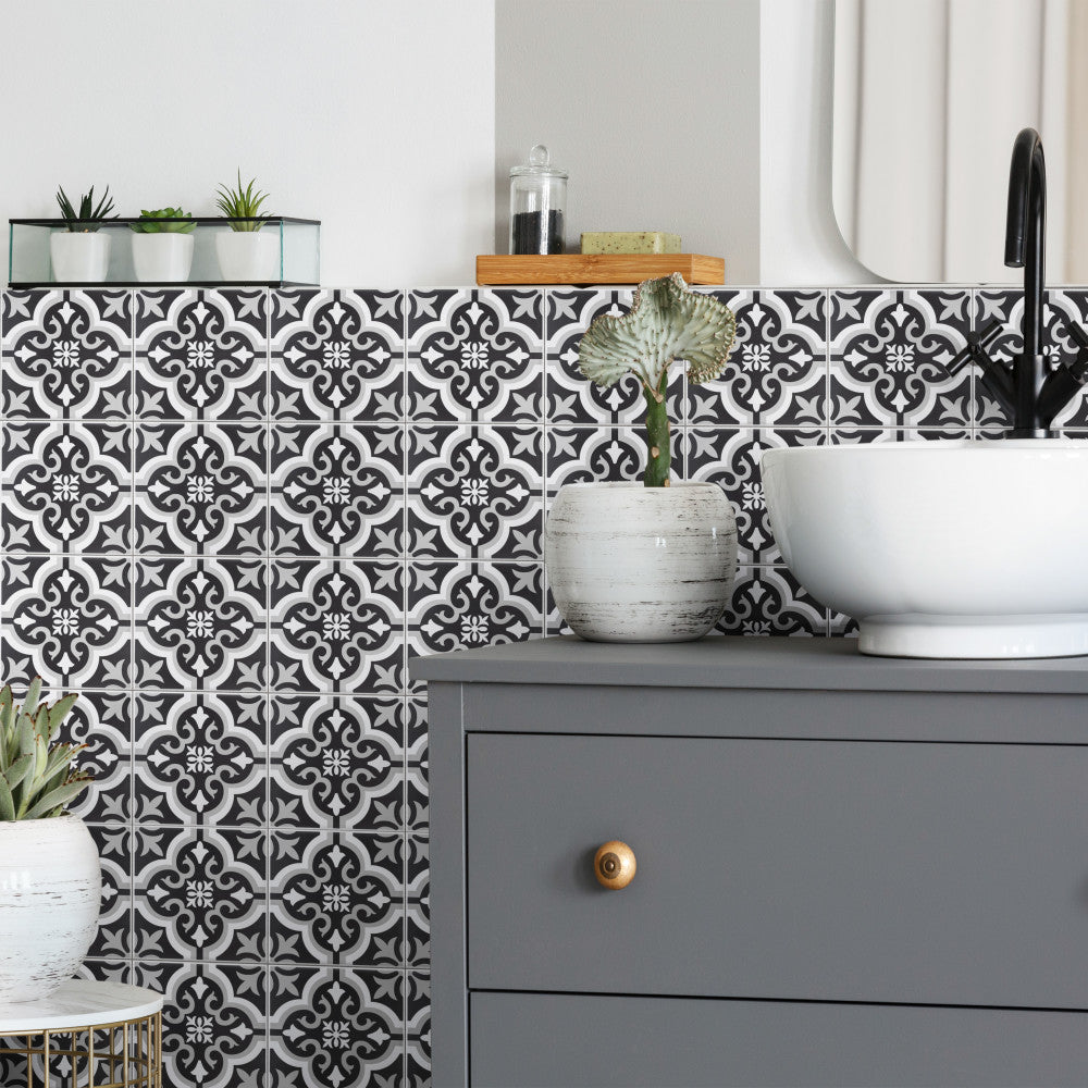 Merola Tile Braga Classic II Encaustic 7-3/4 in. x 7-3/4 in. Ceramic Floor and Wall Tile (10.94 sq. ft. / Case)