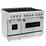 ZLINE 48 in. Professional Dual Fuel Range in Stainless Steel (RA48) - Super Arbor