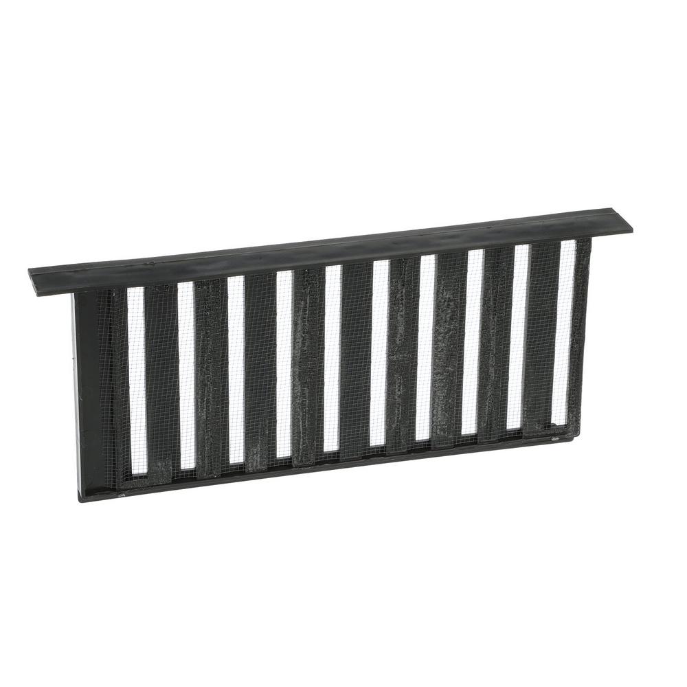 16 in. x 8 in. Slider in Black (12-Quantity) - Super Arbor