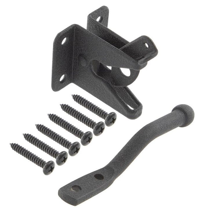 Everbilt Black Gate Latch with Rust Defender