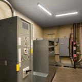 Plug In or Direct Wire Power Connection 2 ft. White 4000K Integrated LED Strip Light (with power cord and linking cord)