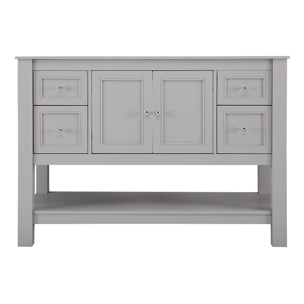 Gazette 30 in. W Bath Vanity Cabinet Only in White - Super Arbor