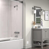 Belanger 3-Handle 2-Spray Tub and Shower Faucet in Polished Chrome (Valve Included) - Super Arbor