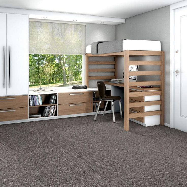 Shaw Castaway Granite Loop Pattern Commercial 24 in. x 24 in. Glue Down Carpet Tile (20 Tiles/Case)