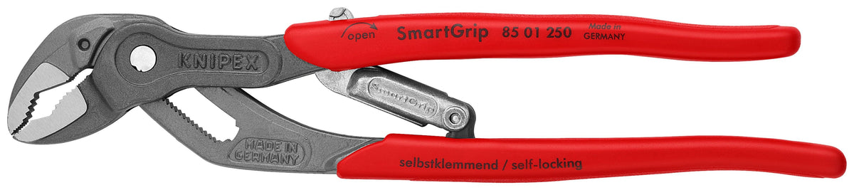 KNIPEX SmartGrip Auto Adjusting Water Pump 10-in V-Jaw Pliers