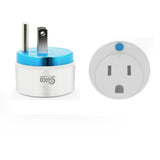 Mini Round Wi-Fi Smart Plug Works with Alexa and Google Home for Voice Control Save Energy and Reduce Electric Bill - Super Arbor