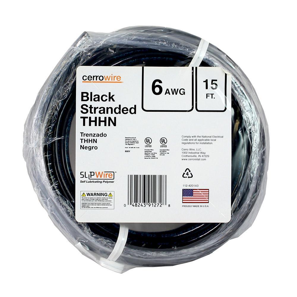 500 ft. 6/1 Green Stranded THHN Wire - Super Arbor