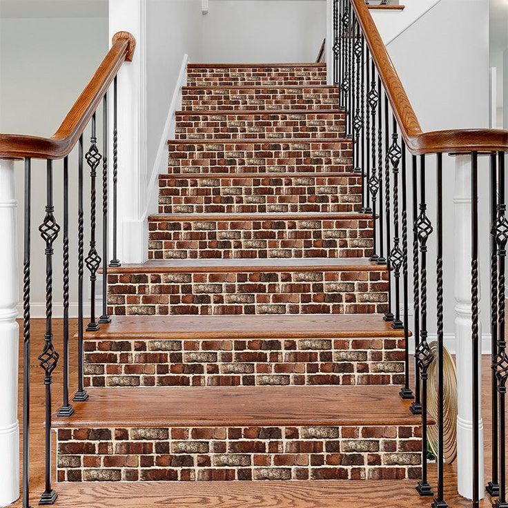 Peel & Stick Brick Kitchen Backsplash Self-Adhesive Wall Tile Stone Design
