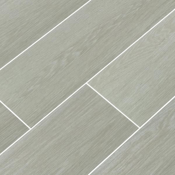 MSI 8 in. x 24.5 in. Everglades Grey Matte Ceramic Floor and Wall Tile (12.25 sq. ft. / Case)