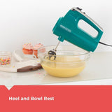 Helix Performance Premium 5-Speed Mixer Teal Hand Mixer
