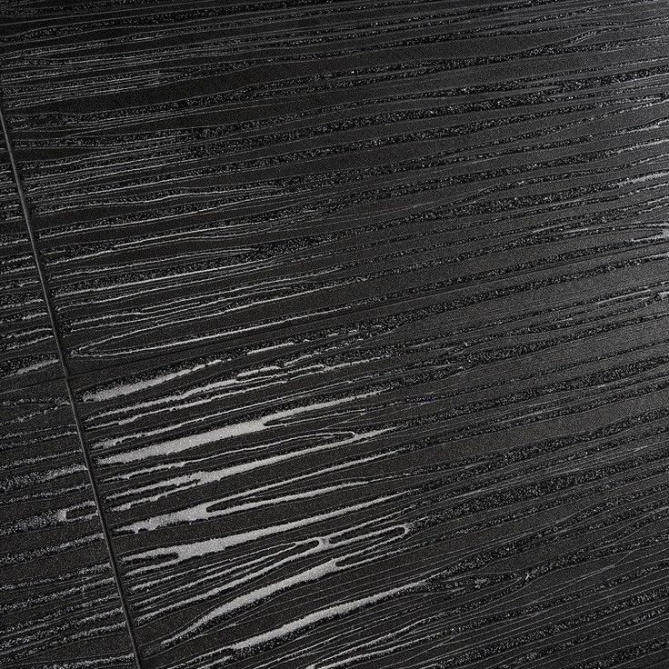 Bond Tile Remnant River Black 11 in. x 40 in. Textured Ceramic Wall Tile (4 Pieces 12.48 Sq. Ft. / Case)