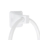 Project Source Seton Chrome Wall Mount Towel Ring - Super Arbor