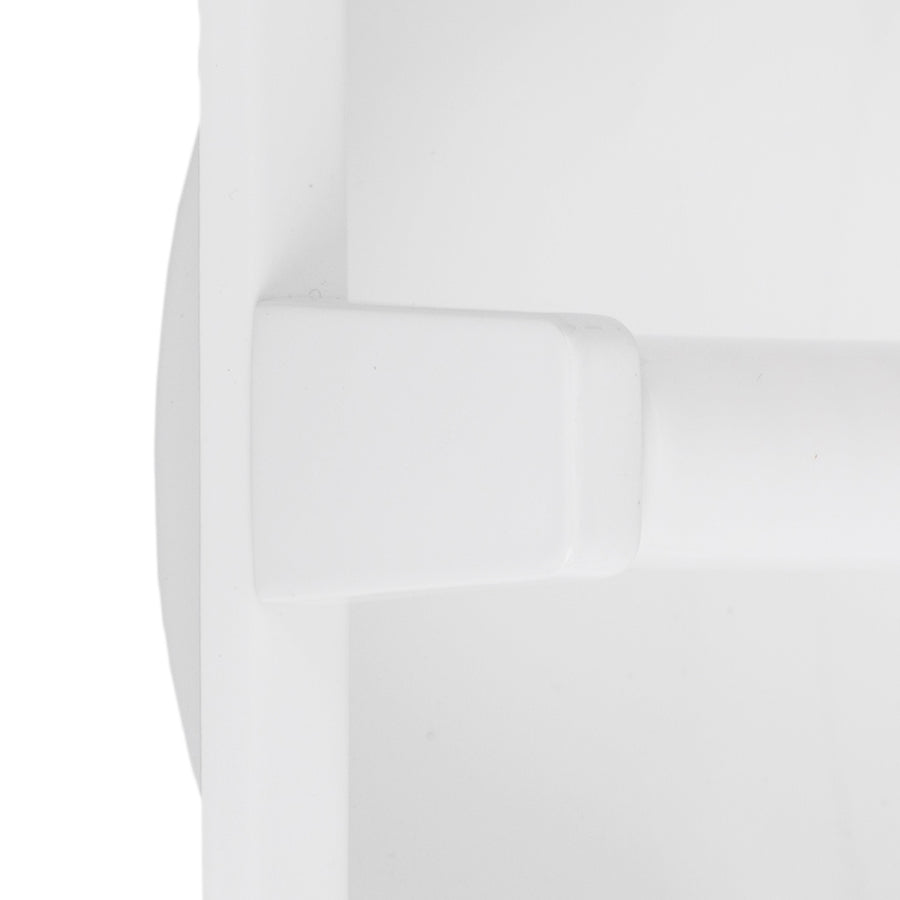 Project Source Seton Brushed Nickel Recessed Spring-Loaded Toilet Paper Holder - Super Arbor