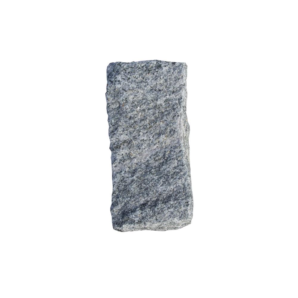 Cobblestone 9 in. x 5 in. x 5 in. Gray Granite Edging (75-Pieces/56 Linear ft./Pallet) - Super Arbor
