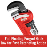 14 in. Heavy-Duty Straight Pipe Wrench - Super Arbor