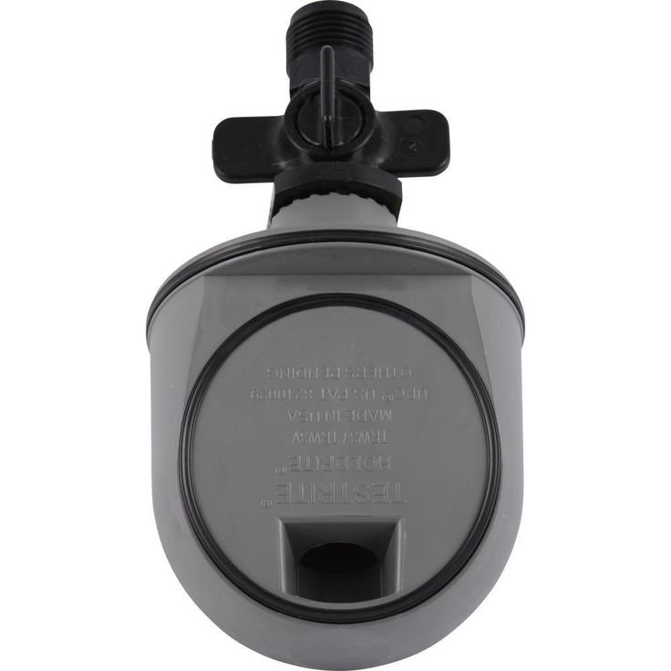 Testrite 3 in. PVC Schedule 40 Test Plug with Valve Fitting