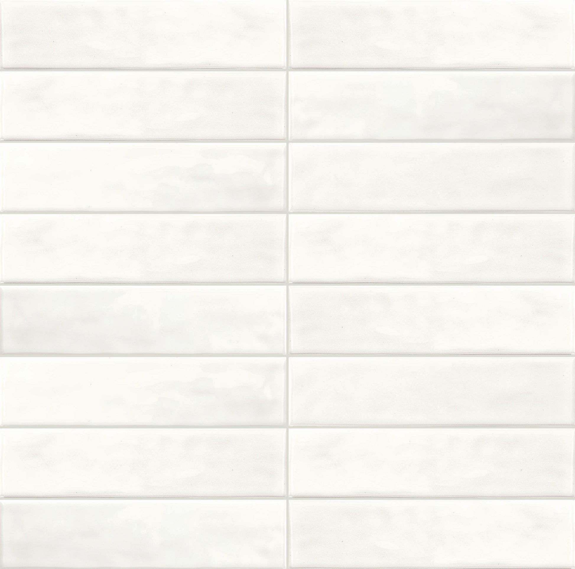 Daltile Core Crafted True White 2-in x 8-in Glossy Ceramic Handcrafted look Wall Tile product image