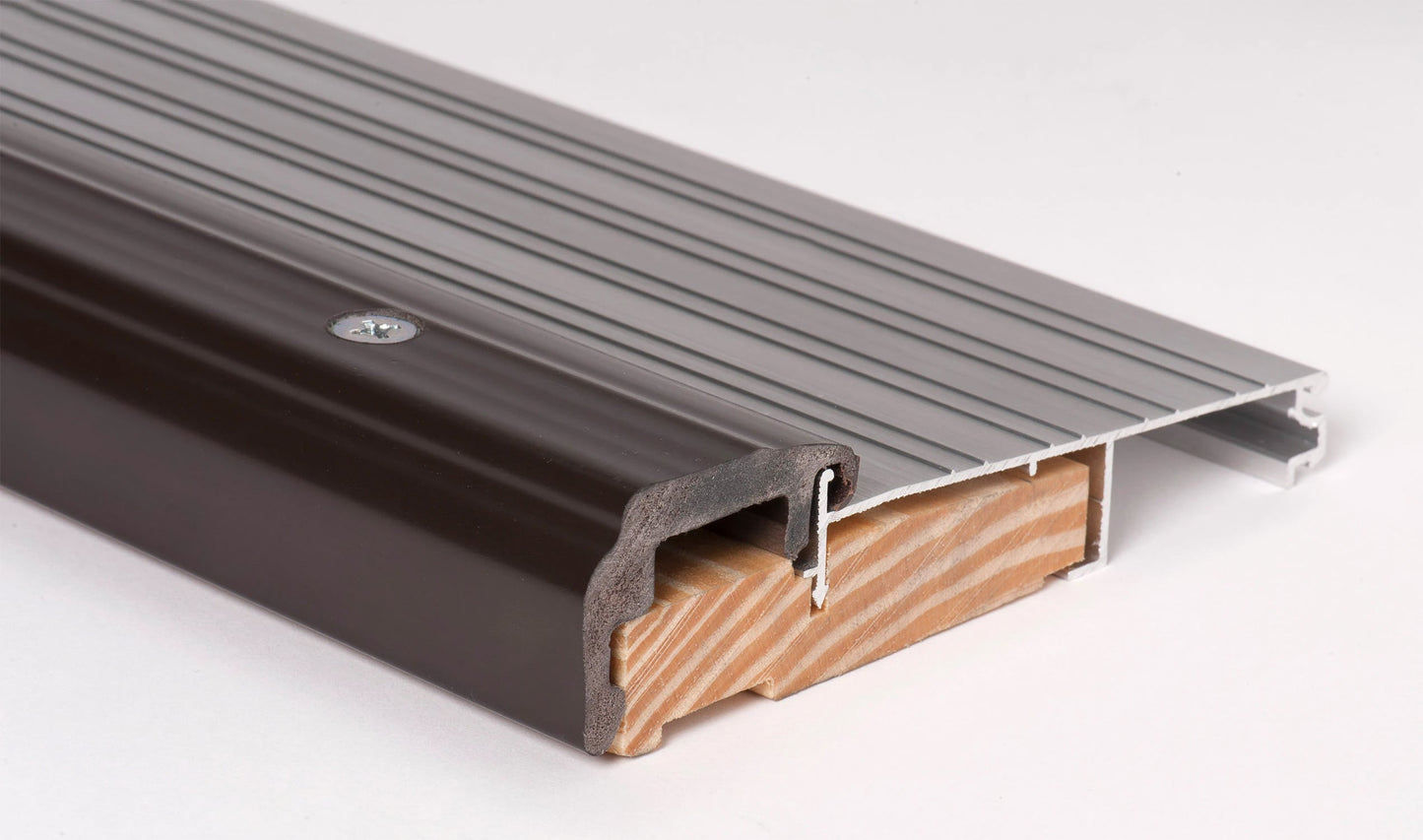 JELD-WEN 32x80 Steel prehung entry door, Right-hand outswing, Primed – detail view 5