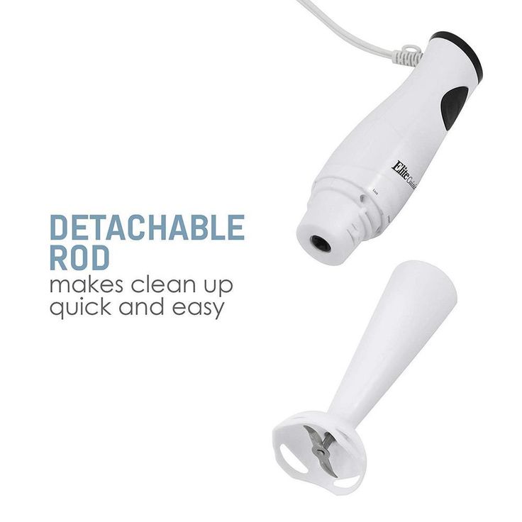 Single Speed White Immersion Blender