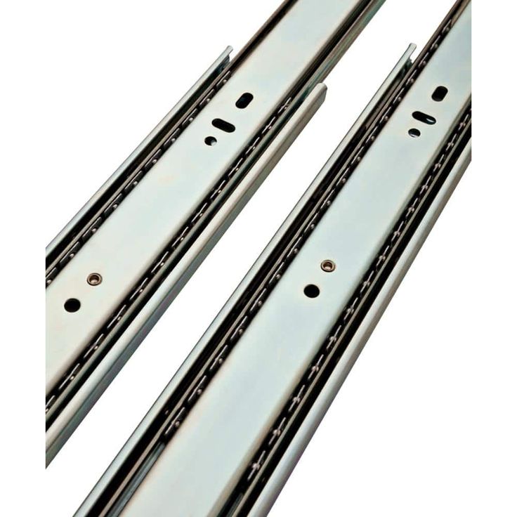22 in. Full Extension Side Mount Ball Bearing Drawer Slide Set