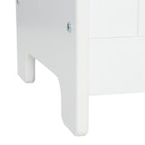 Catskill Ready to Assemble 32.75 x 24 x 14 in. Base Wooden Storage Bench in white
