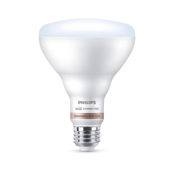 Philips Daylight BR30 LED 65-Watt Equivalent Dimmable Smart Wi-Fi Wiz Connected Wireless Light Bulb
