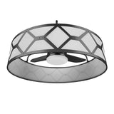 Lancaster 36 in. LED Indoor/Outdoor Ceiling Fan with Remote Control