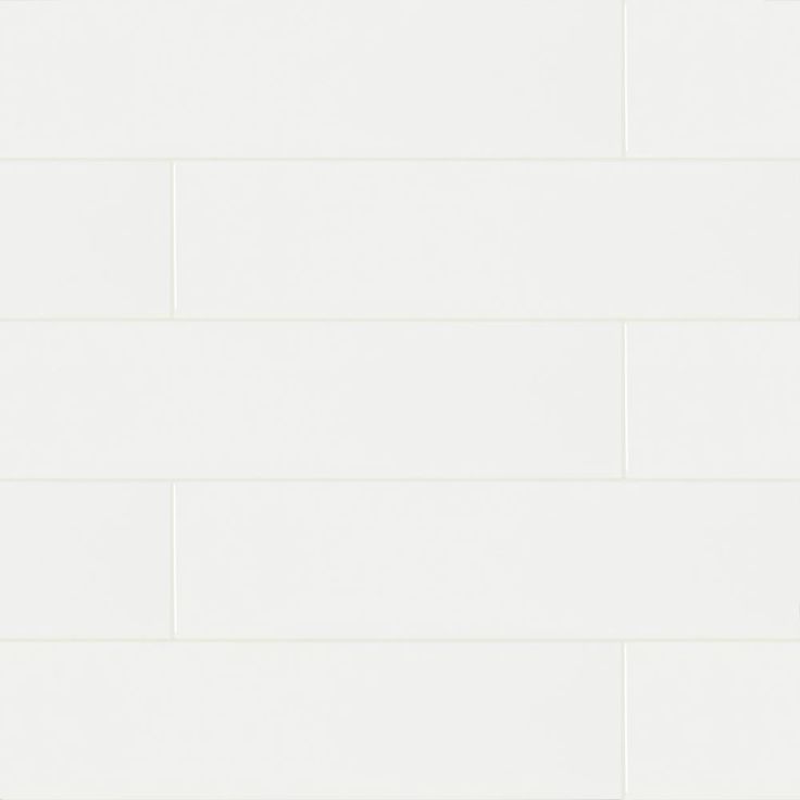 MSI 4 in. x 16 in. Glossy Ceramic White Subway Tile (0.44 sq. ft.)