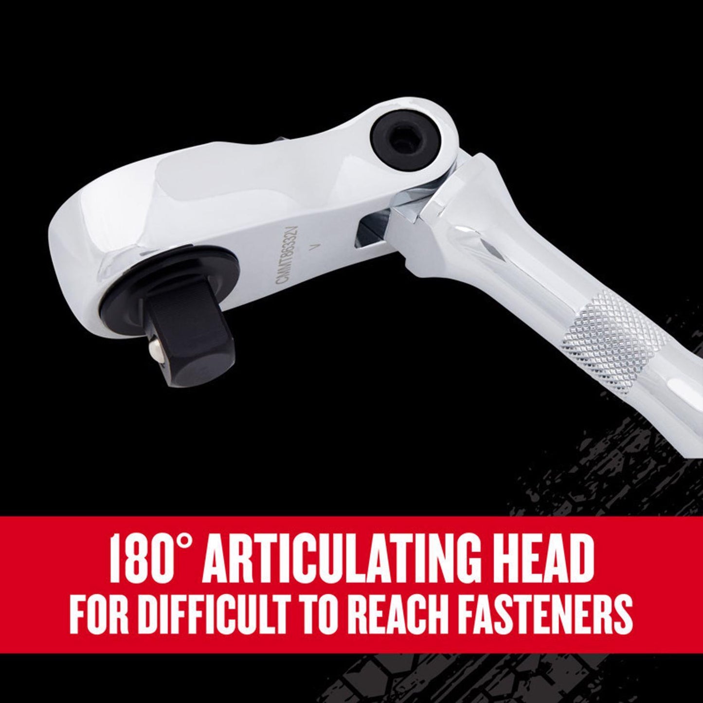 Craftsman V-Series 1/2 in. Drive Flex Head Ratchet with 96 Teeth