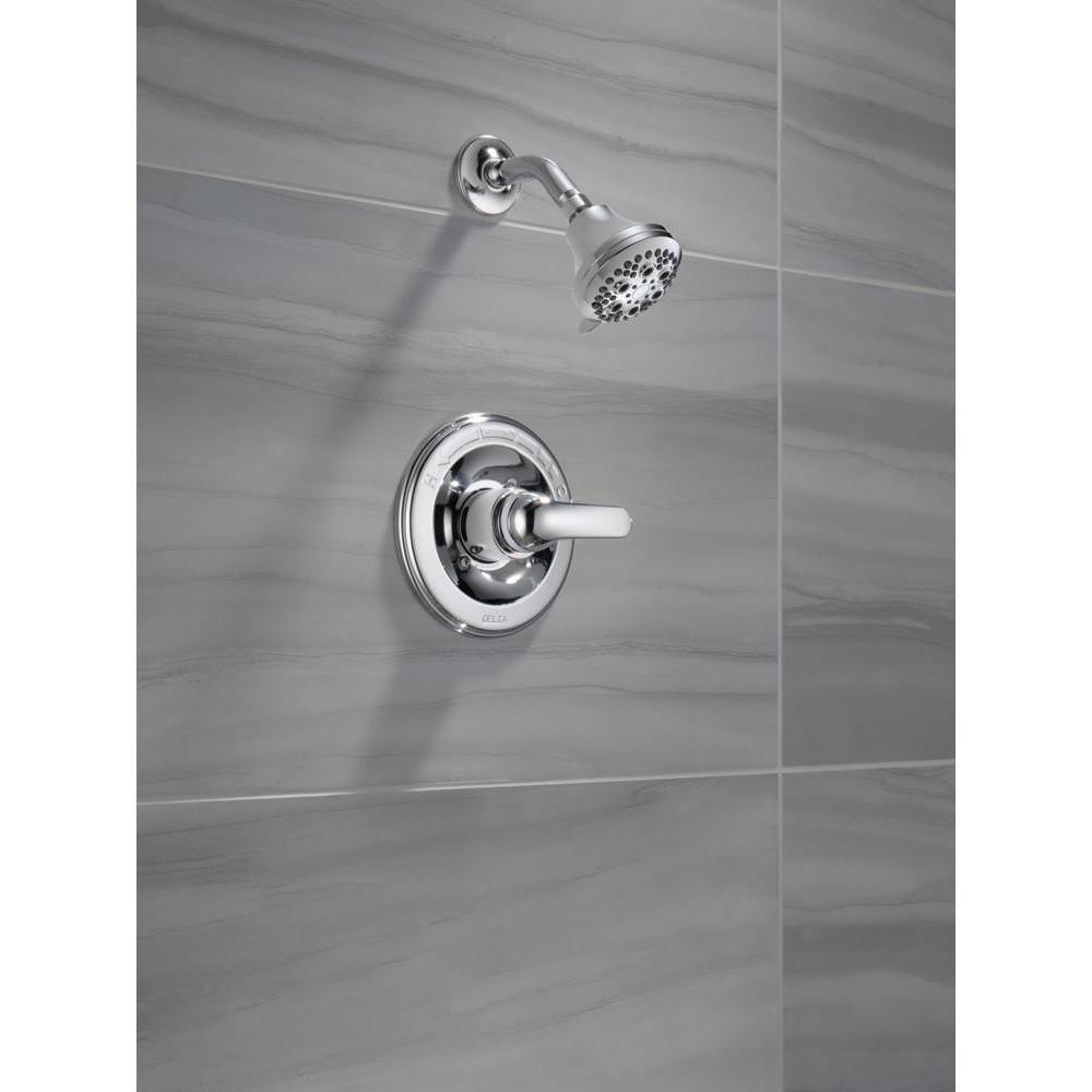 Classic Single-Handle 5-Spray Shower Faucet in Chrome (Valve Included) - Super Arbor