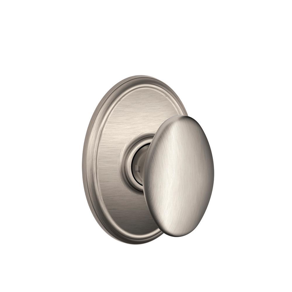 Siena Aged Bronze Passage Hall/Closet Door Knob with Wakefield Trim - Super Arbor