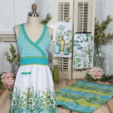 Greenery Multi Cotton Hostess Apron