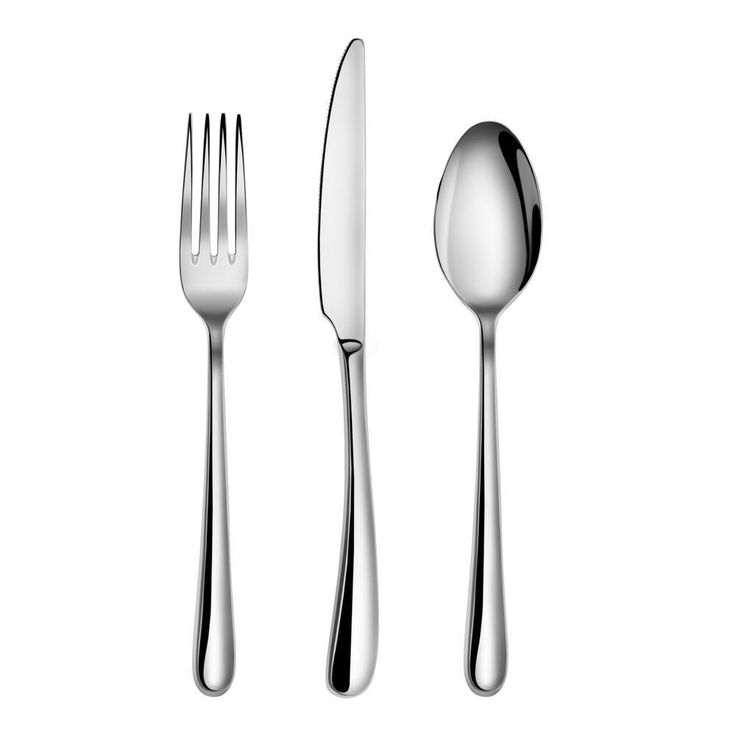 Rain II 36-Piece Forged 18/10 Stainless Steel Flatware Set Service for 12