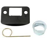 Siena Aged Bronze Passage Hall/Closet Door Knob with Wakefield Trim - Super Arbor