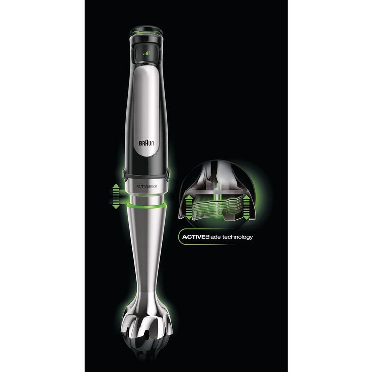 MultiQuick MQ7077X SmartSpeed SS Immersion Hand Blender w/ 1.5 C Food Processor, Whisk, Masher and Beaker