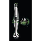 MultiQuick MQ7077X SmartSpeed SS Immersion Hand Blender w/ 1.5 C Food Processor, Whisk, Masher and Beaker