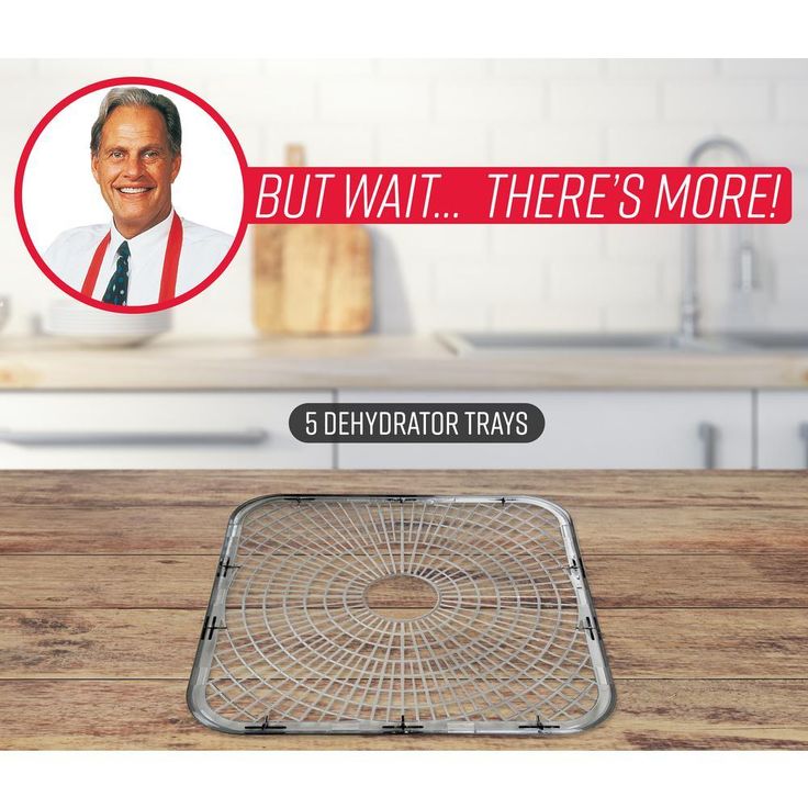 5-Tray White Turbo Food Dehydrator