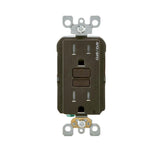 15 Amp 125-Volt Duplex Self-Test SmartlockPro Tamper Resistant AFCI/GFCI Dual Function Outlet, White - Super Arbor