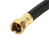 3/4 in. FIP x 3/4 in. FIP x 18 in. Polymer Braided Water Heater Connector (0.57 in. I.D.) - Super Arbor